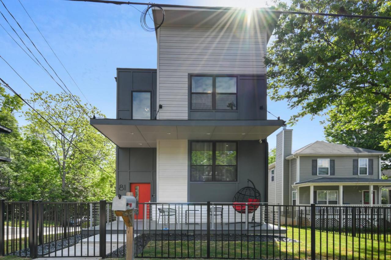 The Red Door - Ultra Modern Atlanta Home - Designedbydom Ngoại thất bức ảnh