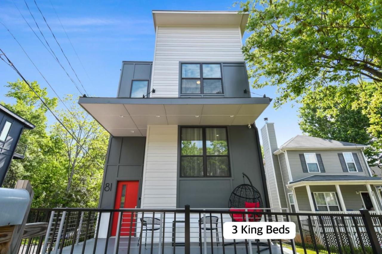 The Red Door - Ultra Modern Atlanta Home - Designedbydom Ngoại thất bức ảnh